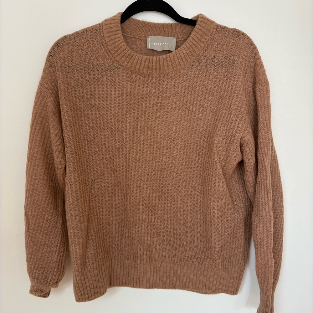 Everlane Camel Knit Sweater
